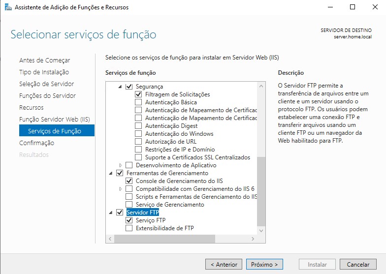 Confirme e clique em instalar.