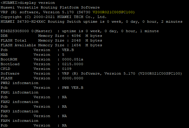 Figura 10. Firmware atualizado.